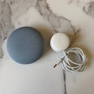 google Nest Mini Smart Speaker 2nd Generation in Sky Blue
